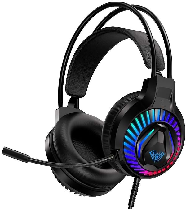 Фото - Гарнитура проводная игровая Aula S605 Black (6948391235202)