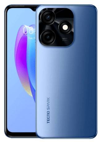 Фото - Смартфон Tecno Spark 10c 4/128GB Meta Blue (KI5k)
