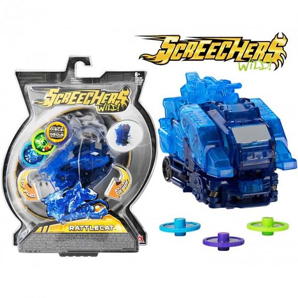 Фото - Машинка-трансформер Screechers L 2 - РЕТТЛКЕТ (EU683120)