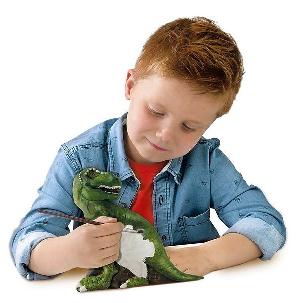 Фото - Лепка из гипса Ses Creative Ти-Рекс со скелетом (14206S)