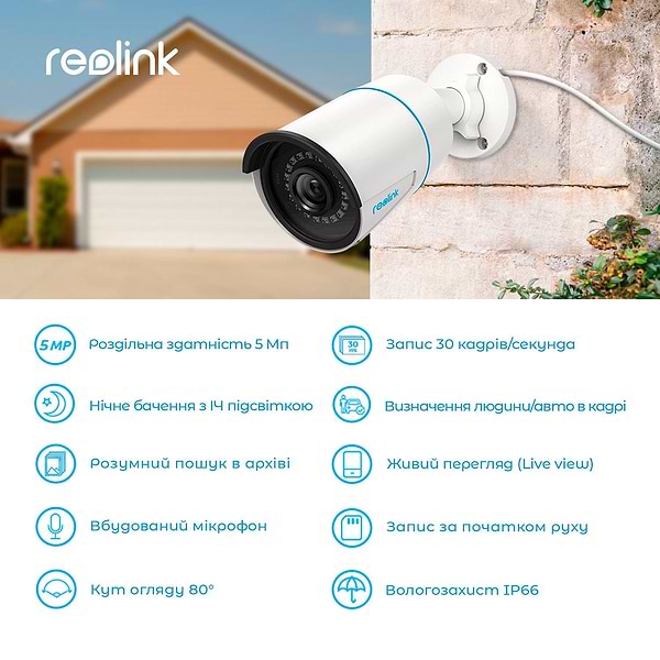 Фото - IP-камера Reolink P320 2.8 mm