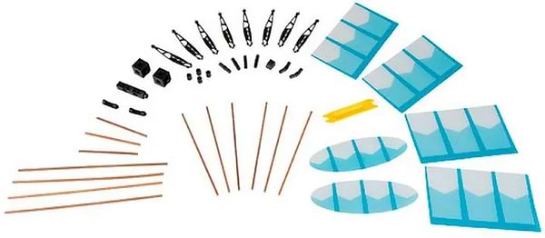 Фото - Пластиковий конструктор Gigo Експерименти Аероплан 44 деталі (7402)