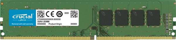 Фото - Память DDR Crucial Micron DDR4 16GB 3200 MHz UDIMM (CT16G4DFRA32A)