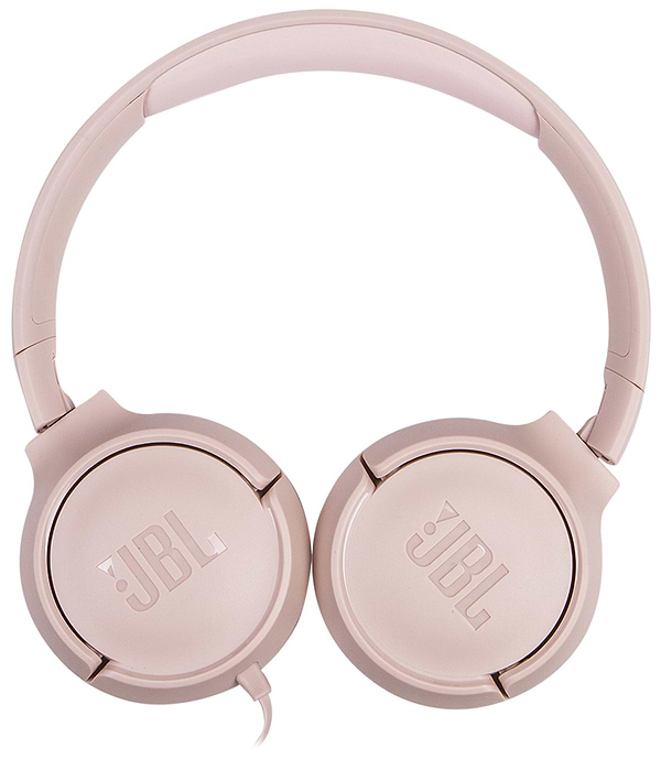 Фото - Навушники накладні дротові JBL T500 Pink (JBLT500PIK)