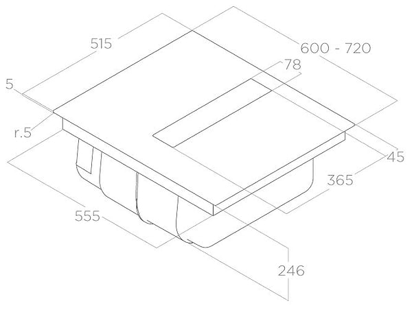 Фото - Варильна поверхня електрична Elica NIKOLATESLA FIT BL/А/60