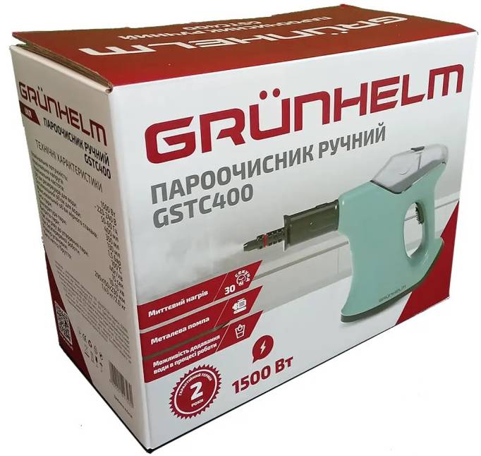 Фото - Пароочиститель Grunhelm GSTC400