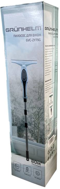 Фото - Пылесос оконный Grunhelm GVC-ZY79G