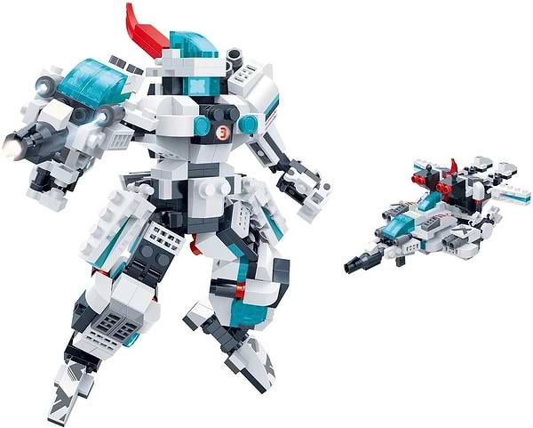 Фото - Пластиковий конструктор Banbao "Mech 2" Зоряний поліцейський (297 елм.)  (6323)