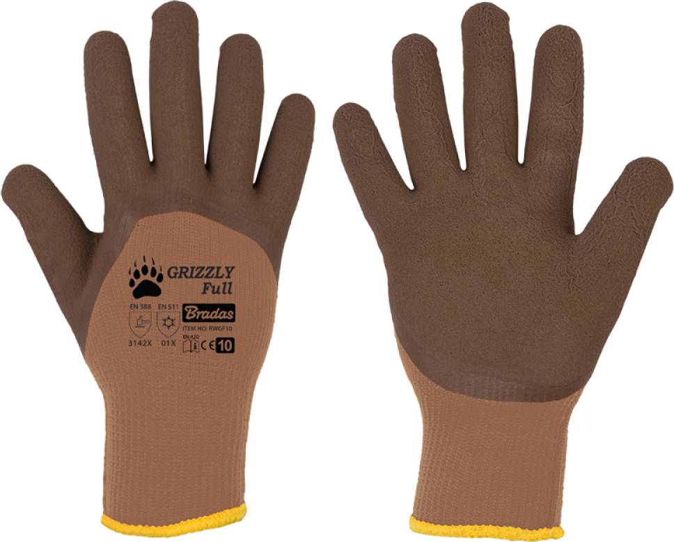 Рукавички садові BRADAS GRIZZLY FULL розмір 11 (RWGF11)