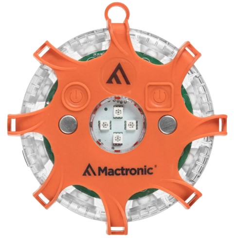 Фото - Фонарь аккумуляторный Mactronic X-Flare 30 Lm Red/Blue/Amber Recharg 12/220V (PSD0112)