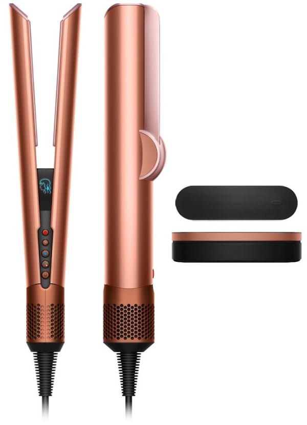 Фото - Вирівнювач волосся Dyson Airstrait HT01 Amber Silk Янтарний шовк (143343-01)