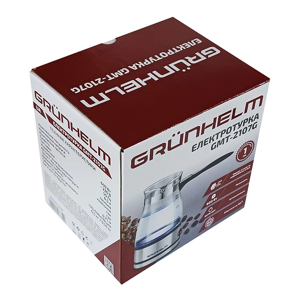 Фото - Турка электрическая Grunhelm GMT-2107G