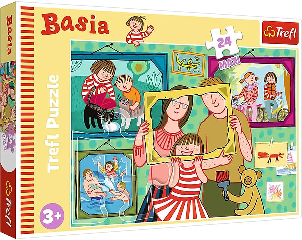 Фото - Пазли (3-4 роки) Trefl "День Базі" / Сім'я Базі (24 елм. MАХІ)(14347)