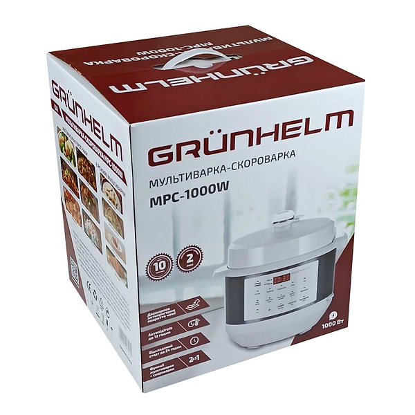 Фото - Мультиварка-скороварка Grunhelm MРC-1000W
