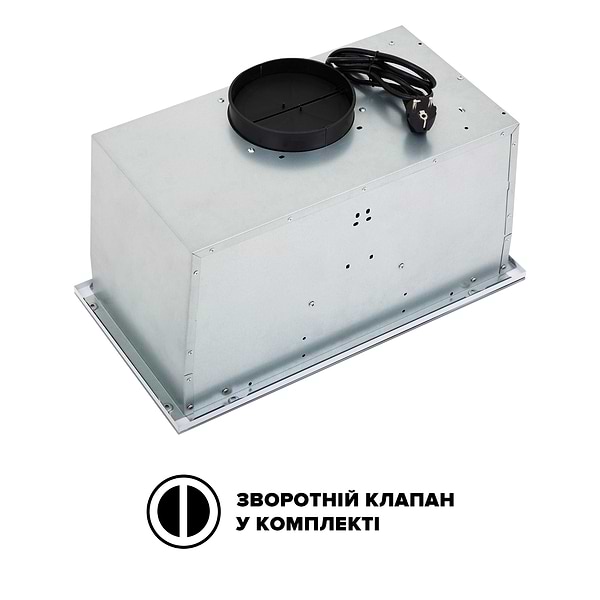 Фото - Вытяжка встраиваемая Interline SWAY WH A/60 GL/S