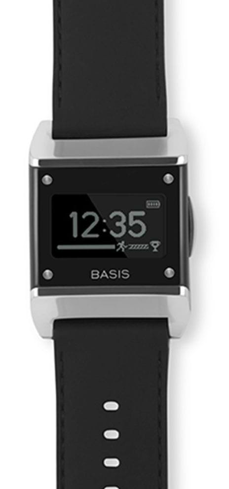 Фото - Уценка - Фитнес-браслет Basis B1 2014 Edition Carbon steel (856604003059)