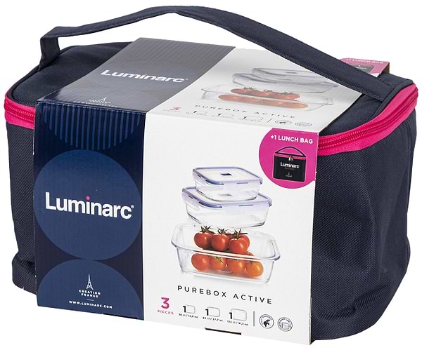 Фото - Набір ємностей для зберігання Luminarc Pure Box Active (P4129)