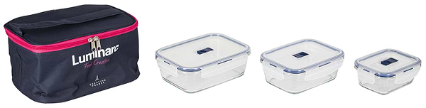 Фото - Набір ємностей для зберігання Luminarc Pure Box Active (P4129)