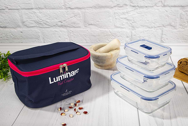 Фото - Набір ємностей для зберігання Luminarc Pure Box Active (P4129)