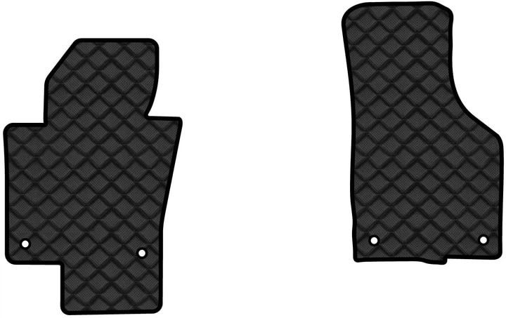 Килимки з екошкіри в салон авто передні EVAtech для Passat (B6) (with armrest) Volkswagen 2005-2010 6 покоління Combi EU VW31276AZ2TL4BBB