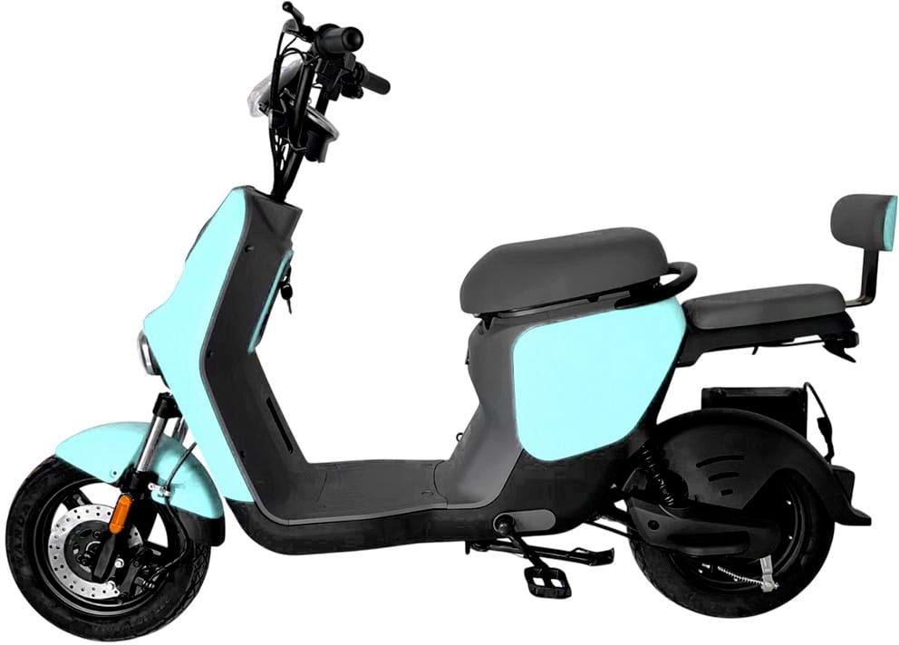 Електроскутер Forte SPIN зелений (48V/20A) + 4 акум. 12V/20A