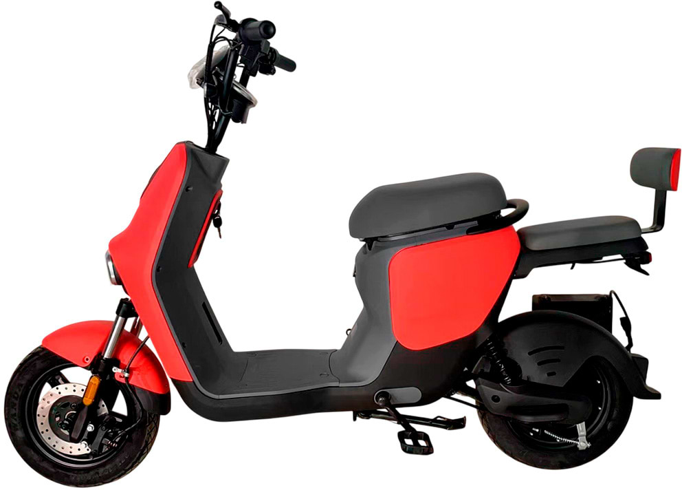 Електроскутер Forte SPIN червоний (48V/20A) + 4 акум. 12V/20A