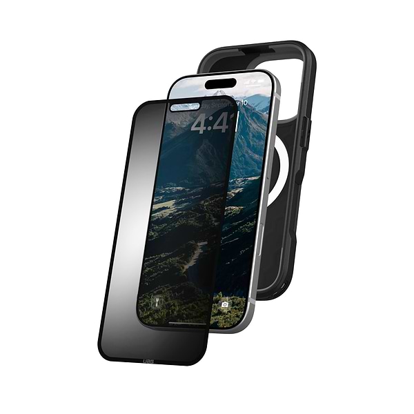 Фото - Захисна плівка для смартфону UAG for iPhone 16 Pro, Removable Privacy, Glass - Tint (14436811NA)