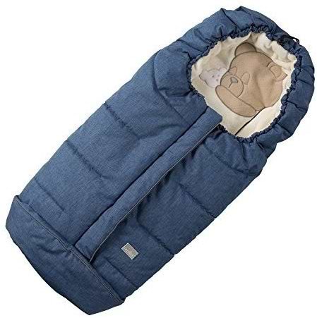 Фото - Конверт для коляски Nuvita 9605 Сuccioli Junior синий/кот/бежевый (NV9605CUCCIOLOJRELBLUE)