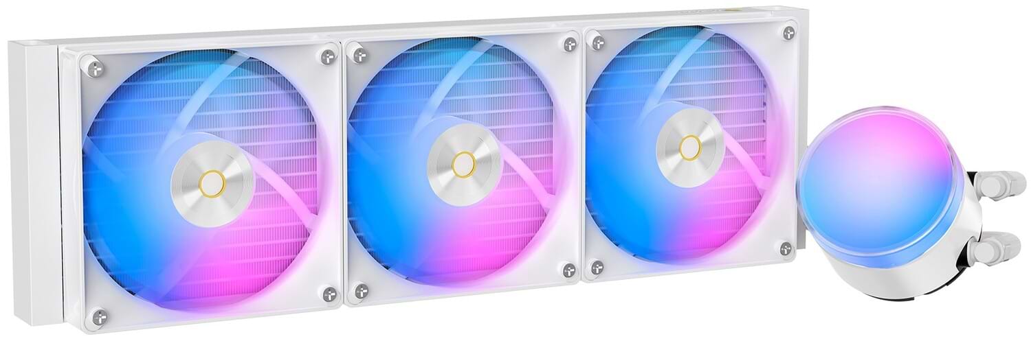 Купити Водяна система охолодження OCYPUS DELTA L36 WH ARGB V2 (DELTA-L36-WH3AAWNN02X-GL) - Фото 1 Водяна система охолодження OCYPUS DELTA L36 WH ARGB V2 (DELTA-L36-WH3AAWNN02X-GL) - Фото 1