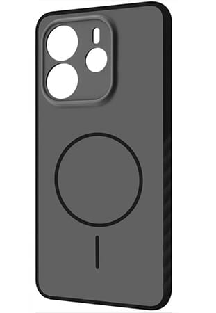Чохол для смартфону Proove Softline Case with Magnetic Ring Xiaomi Redmi Note 14 4G (European) 164.84mm black (PCLCXRN1442)