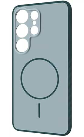 Чохол для смартфону Proove Softline Case with Magnetic Ring Samsung Galaxy S25 Ultra blue (PCLCSGSU2512)