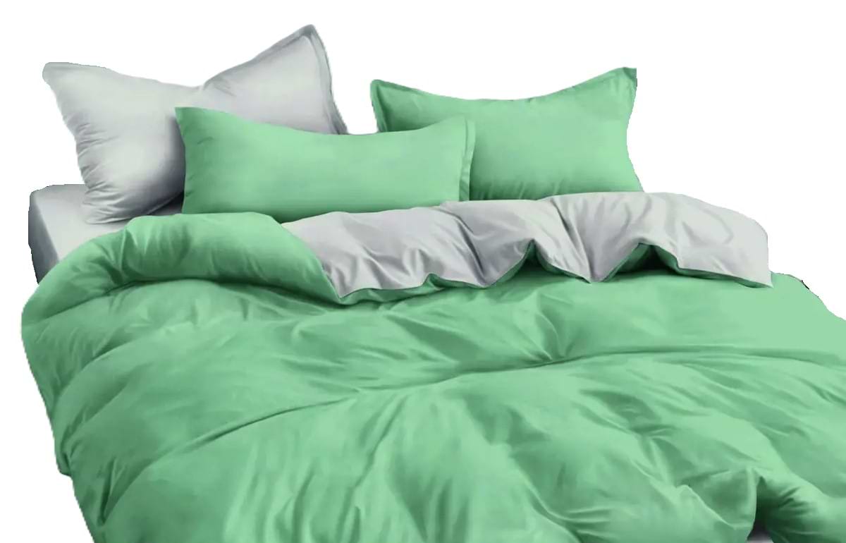 Комплект постельного белья Versailles Зелено-серый (VS-BM2.5-205)