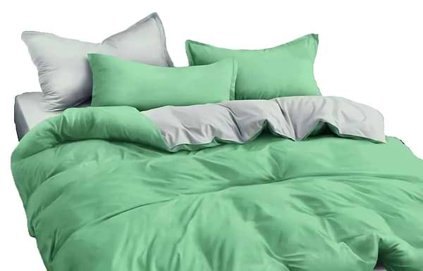 Фото - Комплект постільної білизни Versailles Зелено-сірий (VS-BM2.5-205)
