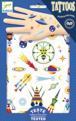Фото - Тату Djeco "Космос" (DJ09590) Фото - Тату Djeco "Космос" (DJ09590)