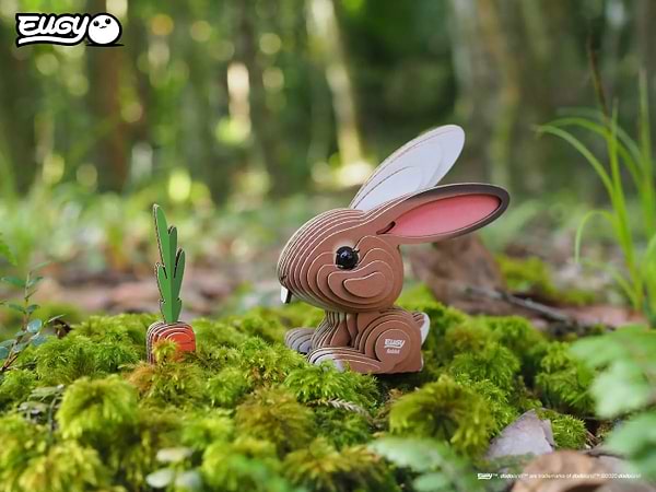 Фото - 3D пазли EUGY Зоопарк: Кролик (XEG-071)