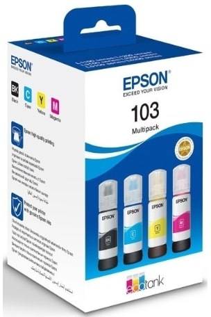 Чернила Epson L31XX Multipack (C,M,Y,Bk) (C13T00S64A)