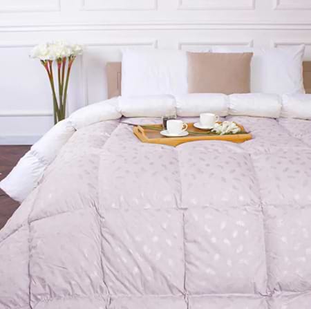 Ковдра дитяча демісезонна MirSon №1838 Bio-Pink 90% пух 110x140 (2200003013313)