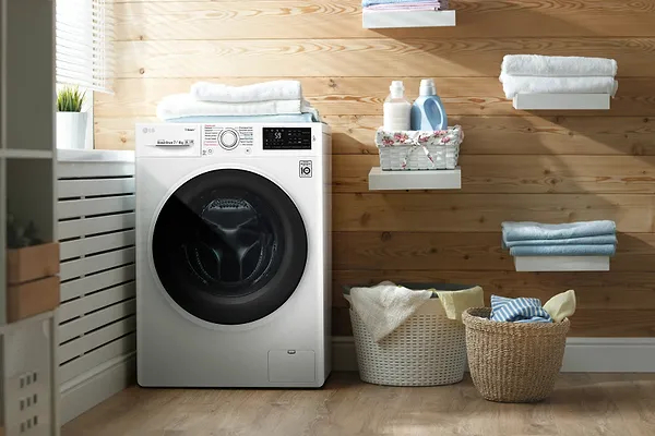 Фото - Уцінка - Прально-сушильна машина LG F2J6HG0W #