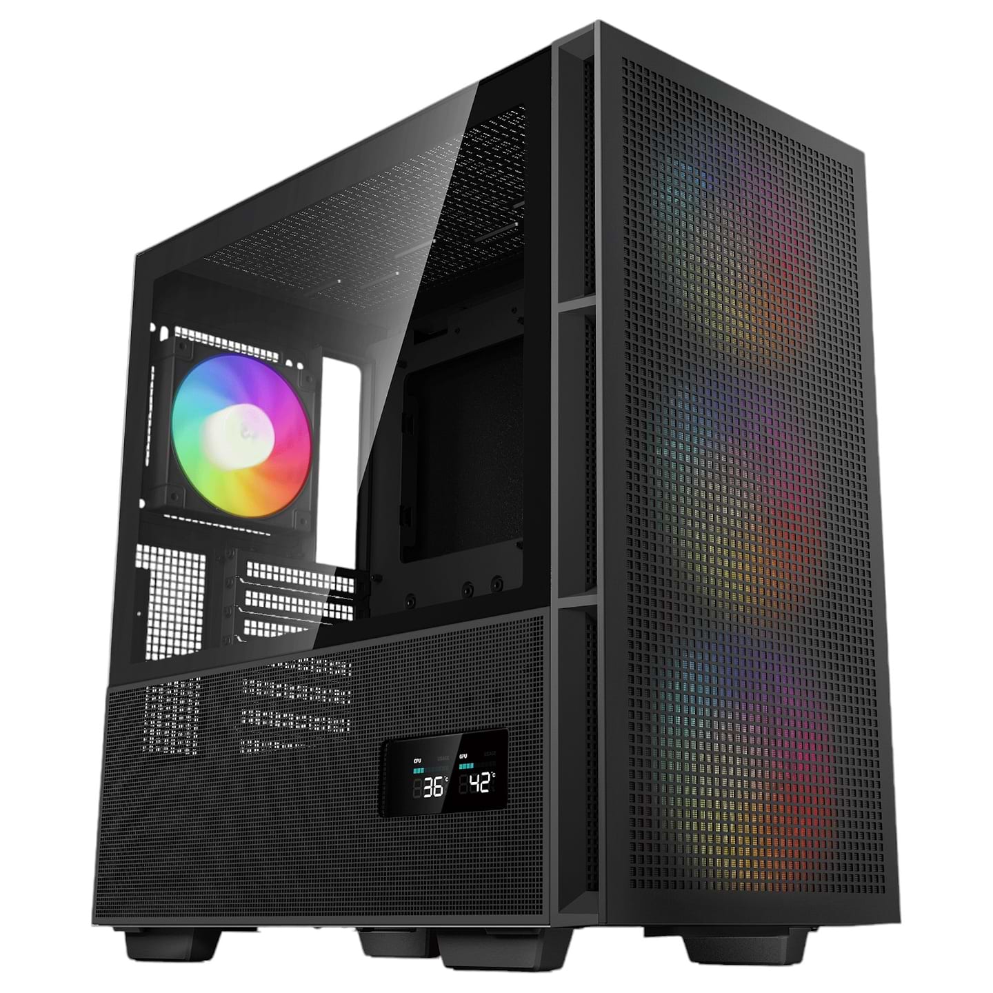 Корпус Deepcool CH560 Digital Black без БП (R-CH560-BKAPE4D-G-1)