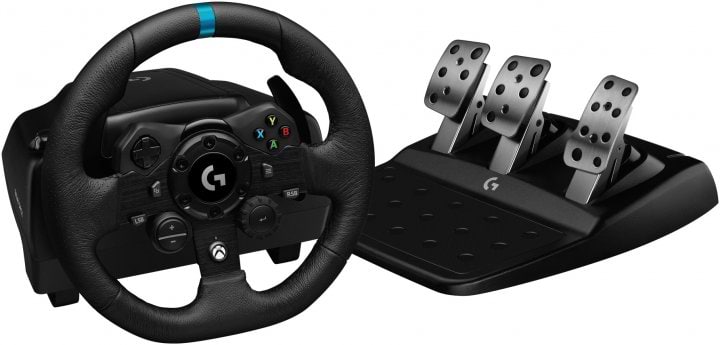 Руль Logitech G923 Racing Wheel and Pedals for Xbox One and PC (941-000158) - Фото 1