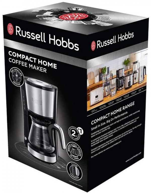 Фото - Кавоварка крапельна Russell Hobbs 24210-56 Compact Home