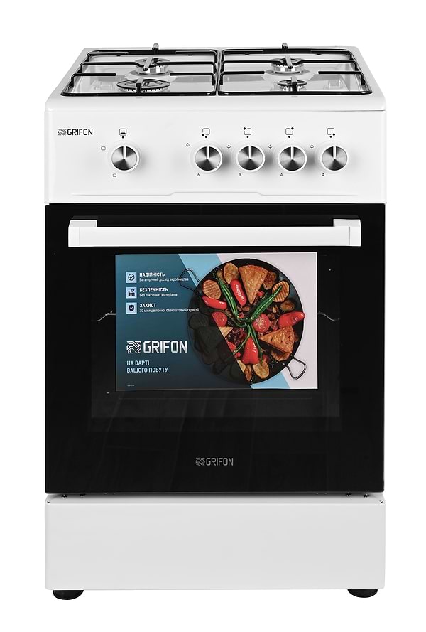 Фото - Уцінка - Плита газова Grifon G541W-M1