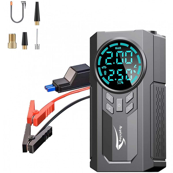 Фото - Пускозарядное устройство Aspiring Jump 2 с компрессором 90W (JM8000PI)