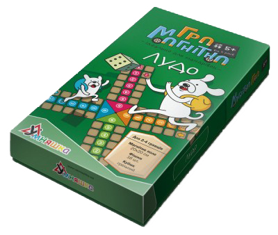 Фото - Настольная игра (5-7 лет) Умняшка Лудо (1463)