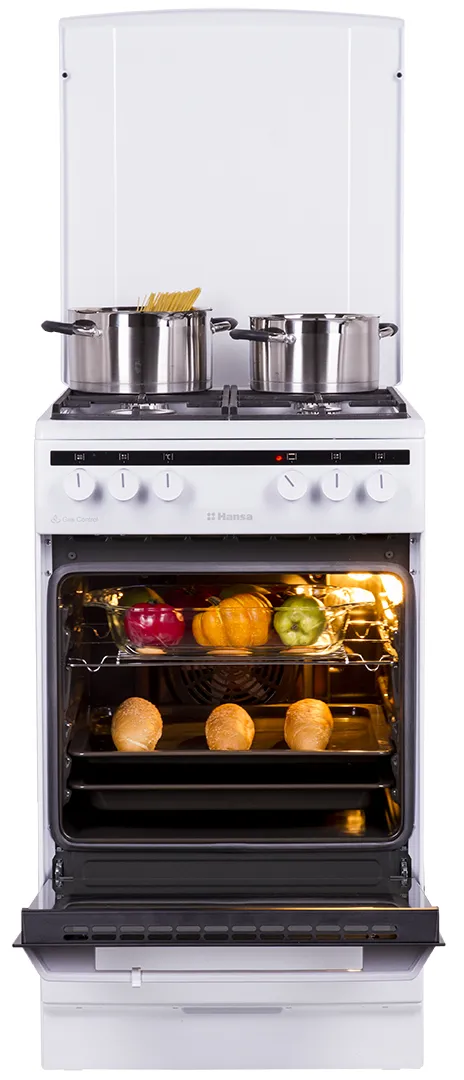 Фото - Уценка - Плита газовая Hansa FCMW580250