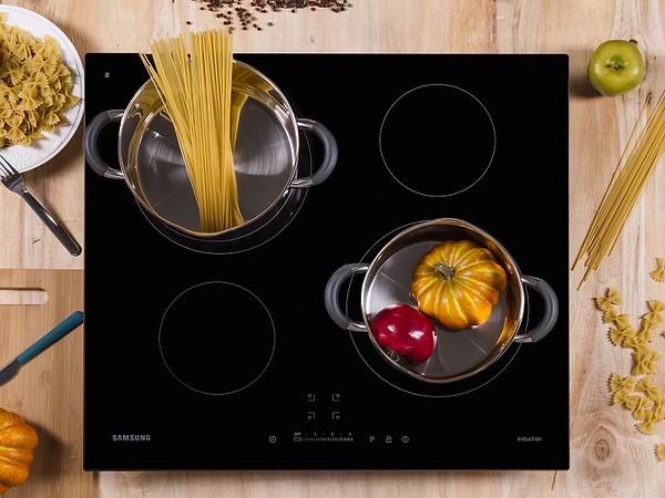 Фото - Варильна поверхня електрична Samsung NZ64H37070K/WT