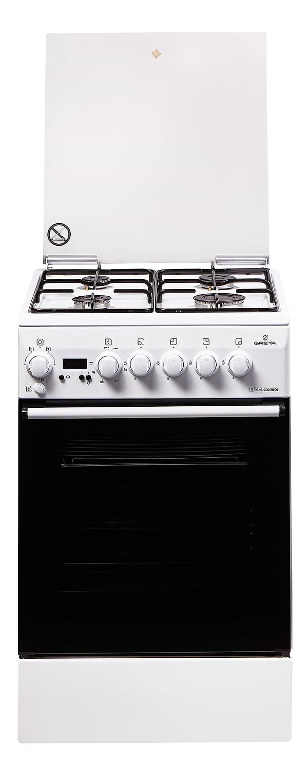 Фото - Плита газовая Greta 1470-ГЕ-52А (W)