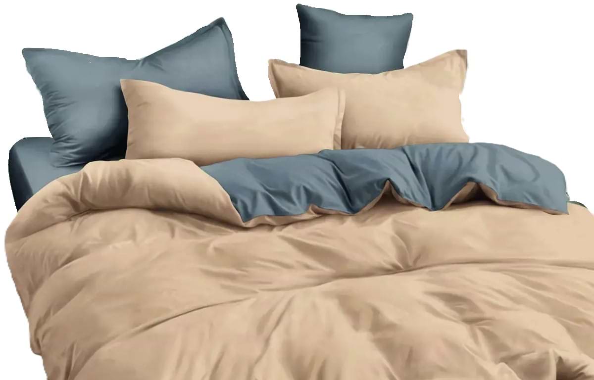 Комплект постельного белья Versailles Графитово-бежевый (VS-BM2.5-204)