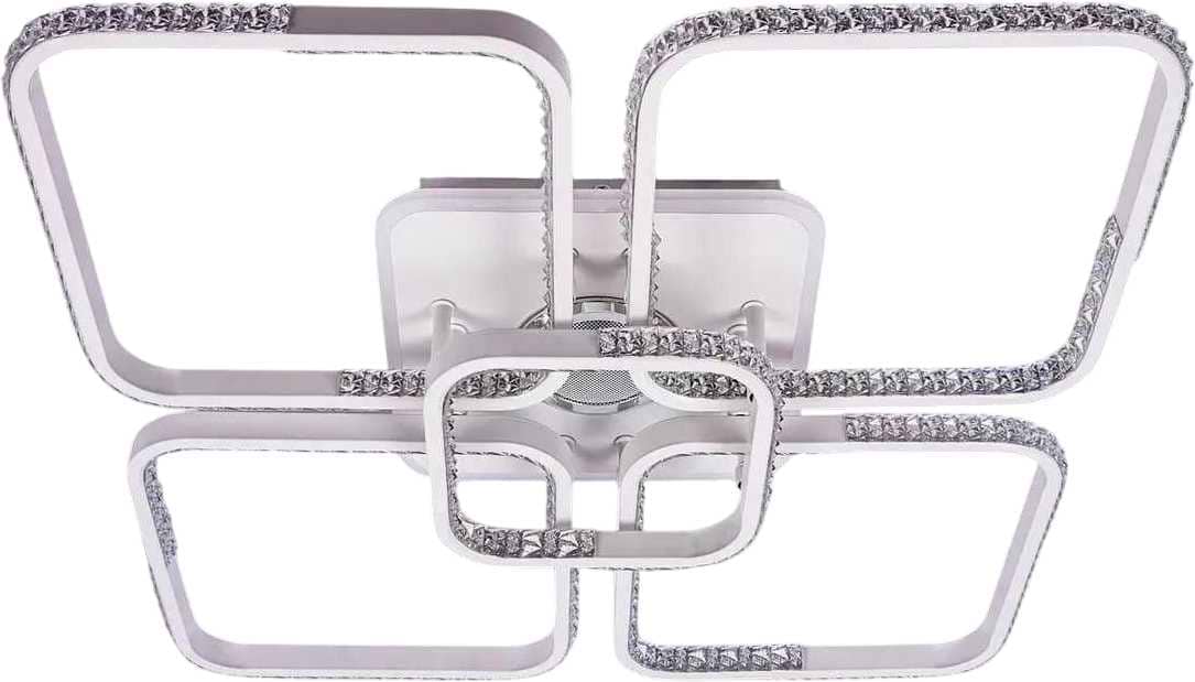 Люстра VALESO с музыкальной колонкой и RGB YZD1271 White