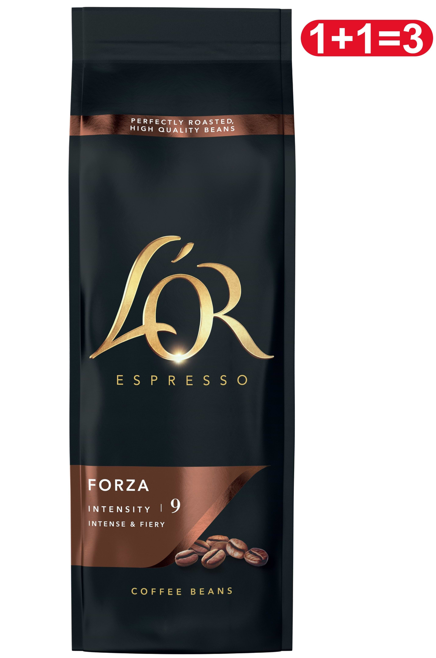 Уцінка - Кава в зернах L`OR Espresso Forza 500г #